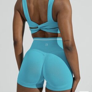 ⭐*New w/o Tags!* BuffBunny BBL Shorts in Aqua Dream - Not Available Online